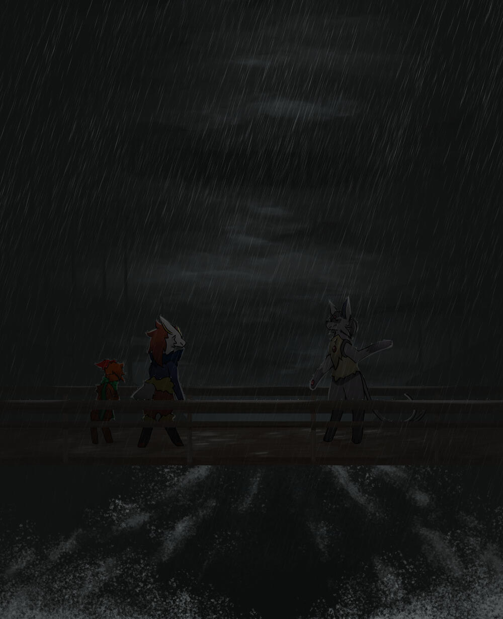 And the rain continued to fall for PoyoP